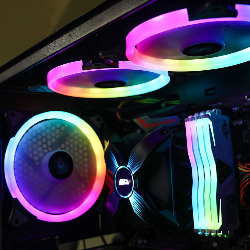 Adjust LED Case for Computer Cooler