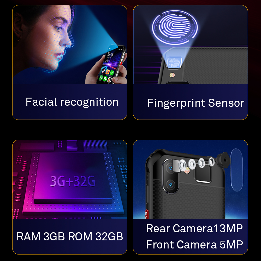 Waterproof Mini Smartphones with NFC