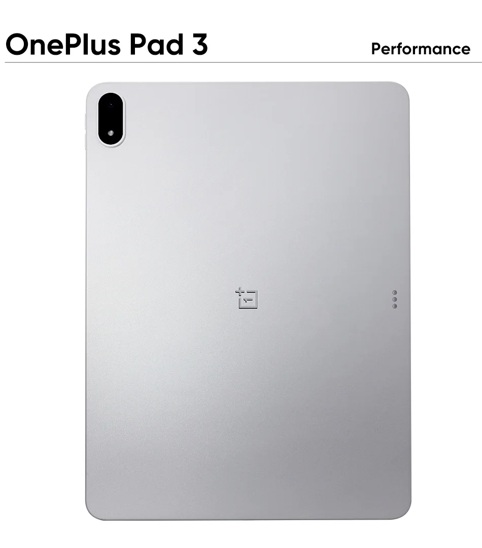 Global Version OnePlus Pad 3 13.2inches Tablet 144Hz Screen 12140mAh Snapdragon 8 Battery 13MP Rear Camera 8 Speakers 80W Charge