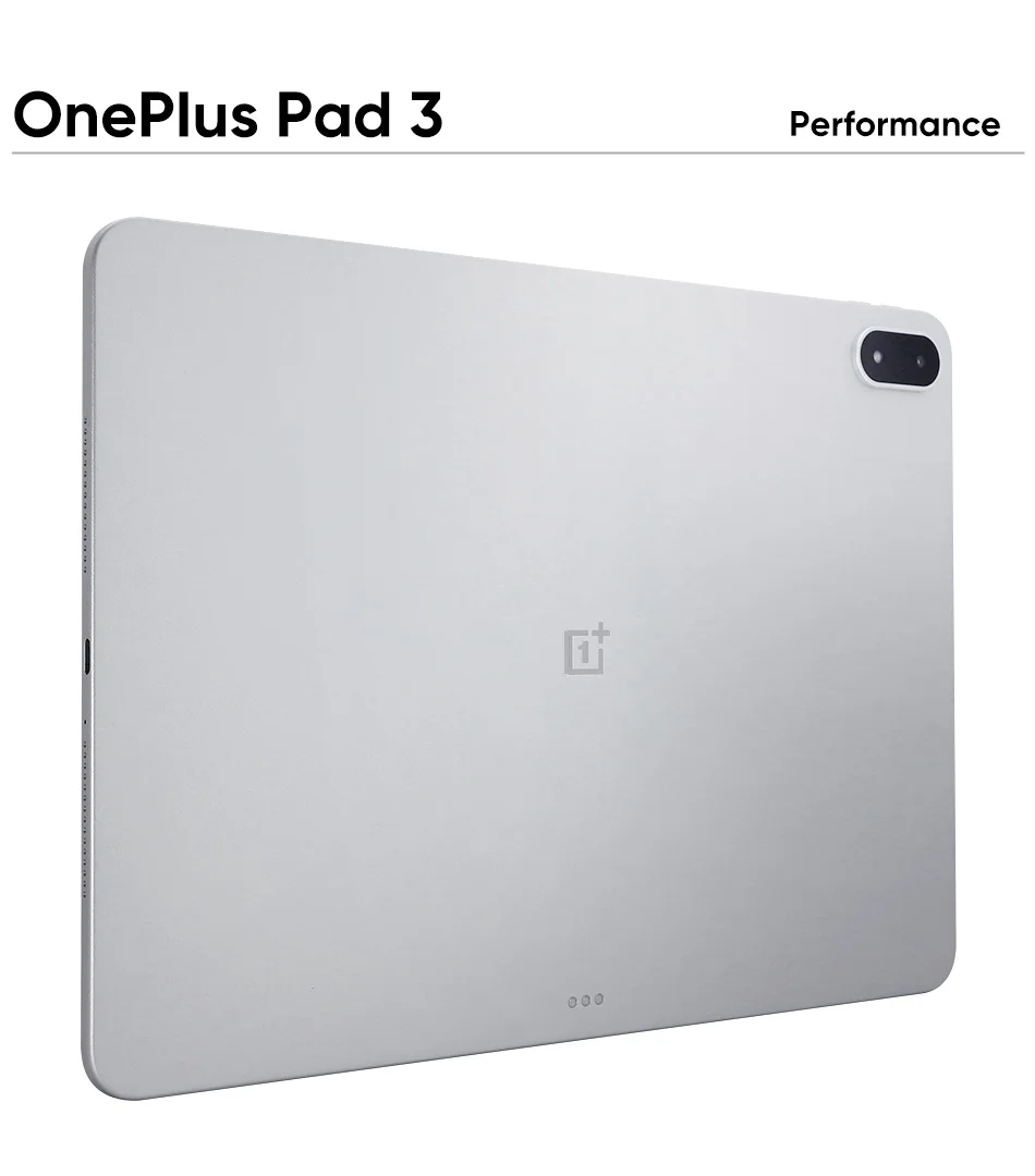 Global Version OnePlus Pad 3 13.2inches Tablet 144Hz Screen 12140mAh Snapdragon 8 Battery 13MP Rear Camera 8 Speakers 80W Charge