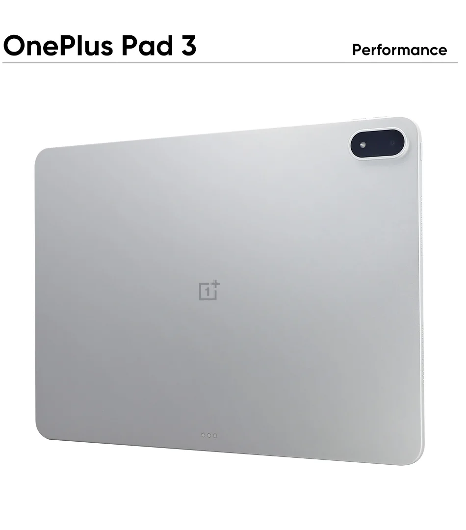 Global Version OnePlus Pad 3 13.2inches Tablet 144Hz Screen 12140mAh Snapdragon 8 Battery 13MP Rear Camera 8 Speakers 80W Charge