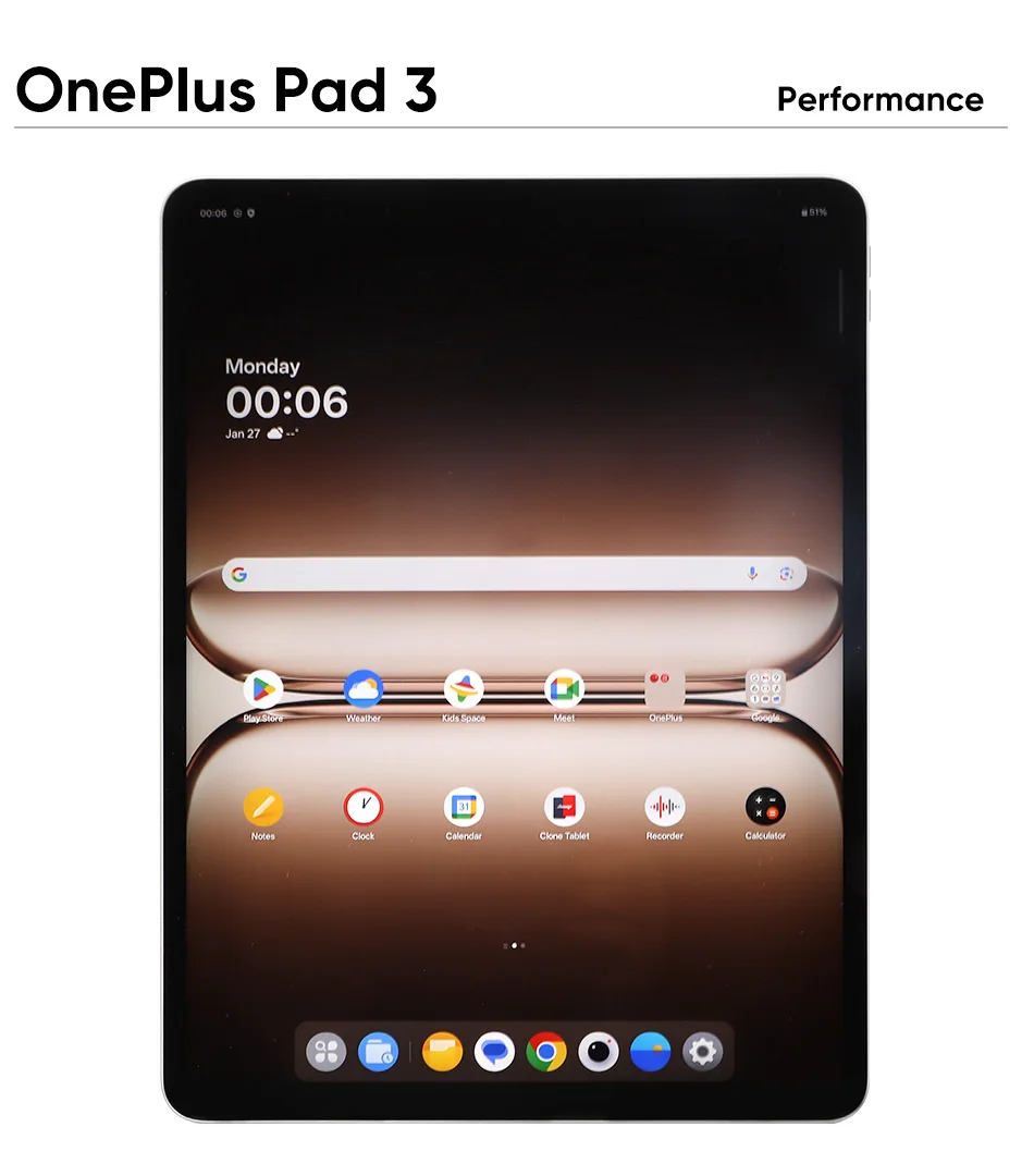 Global Version OnePlus Pad 3 13.2inches Tablet 144Hz Screen 12140mAh Snapdragon 8 Battery 13MP Rear Camera 8 Speakers 80W Charge