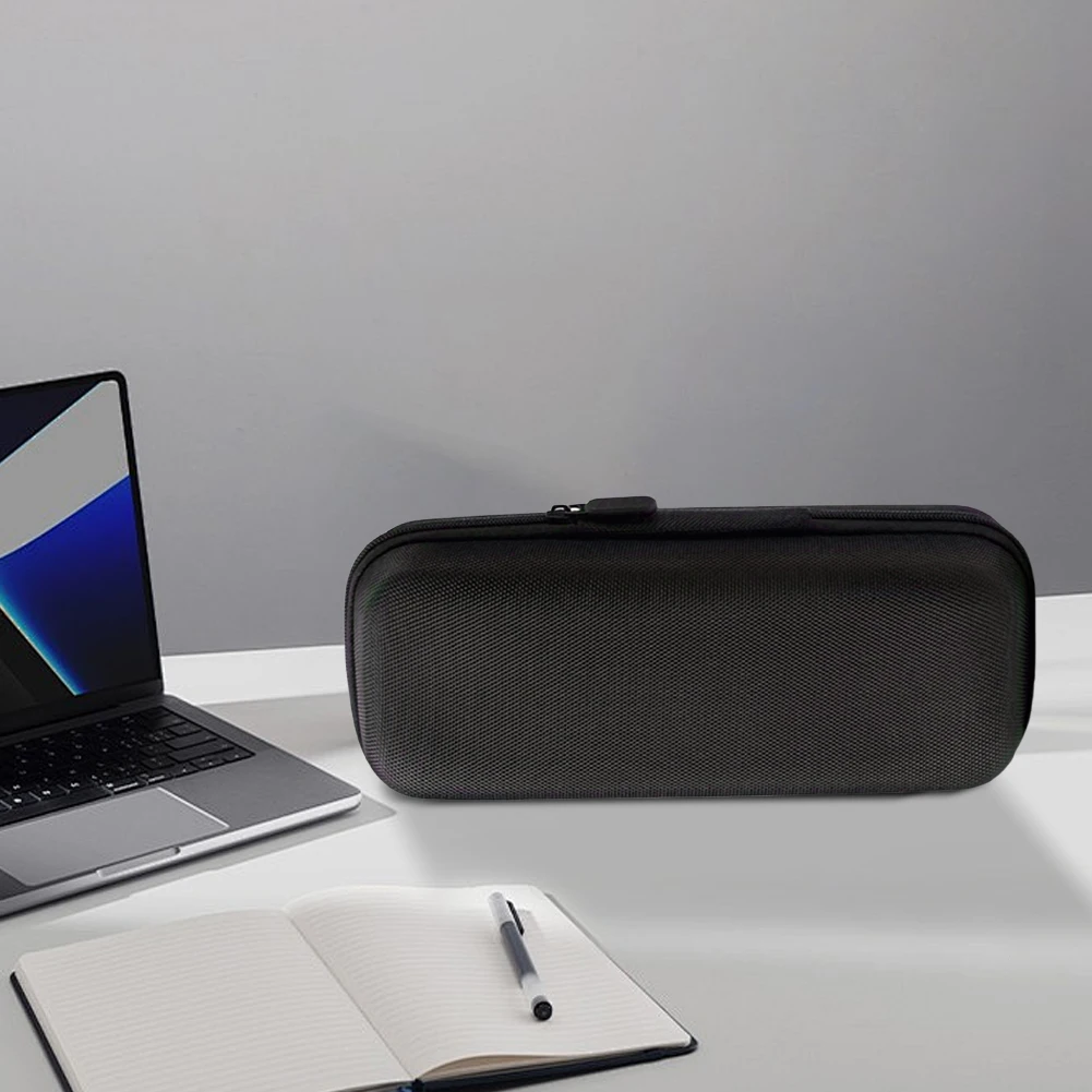 Hard Shell Storage Bag Zipper Closure Hard Drive Carrying Bag Wear Resist Protective Storage Bag Cable Management Accessories