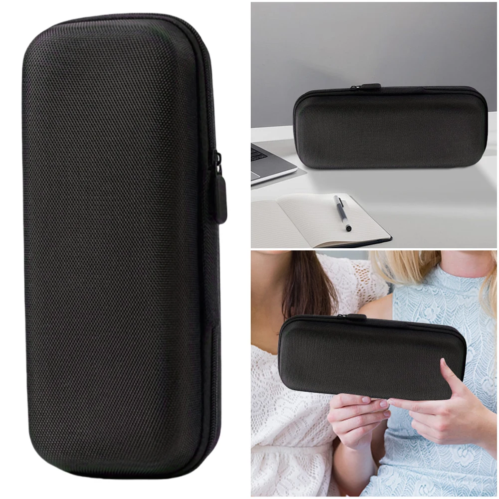 Hard Shell Storage Bag Zipper Closure Hard Drive Carrying Bag Wear Resist Protective Storage Bag Cable Management Accessories