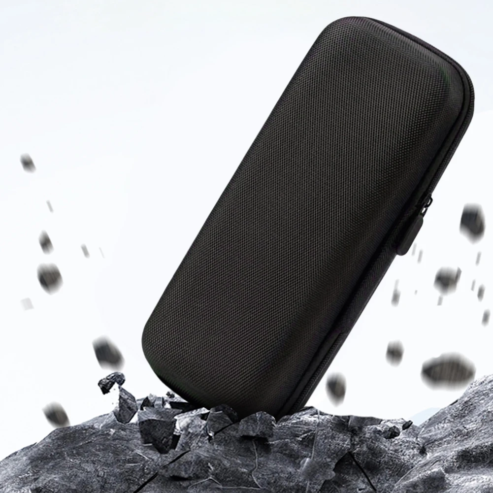 Hard Shell Storage Bag Zipper Closure Hard Drive Carrying Bag Wear Resist Protective Storage Bag Cable Management Accessories