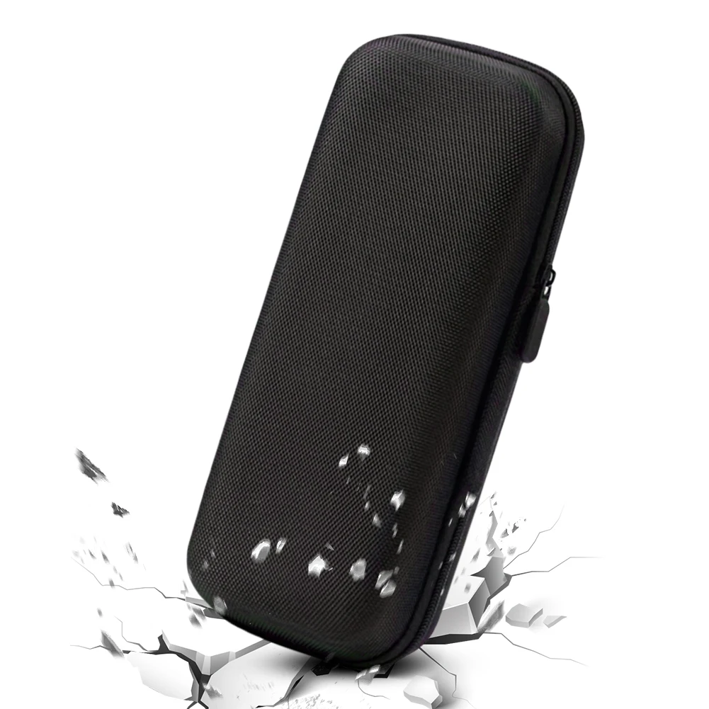 Hard Shell Storage Bag Zipper Closure Hard Drive Carrying Bag Wear Resist Protective Storage Bag Cable Management Accessories