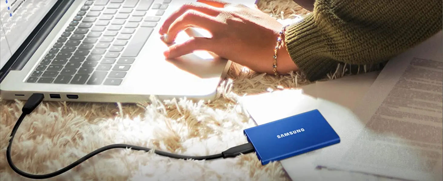 SAMSUNG T7 Solid State Drive T7 Shield T9 Portable SSD 1TB 2TB High Speed USB3.2 NVMe PSSD For Laptop Professional Disk