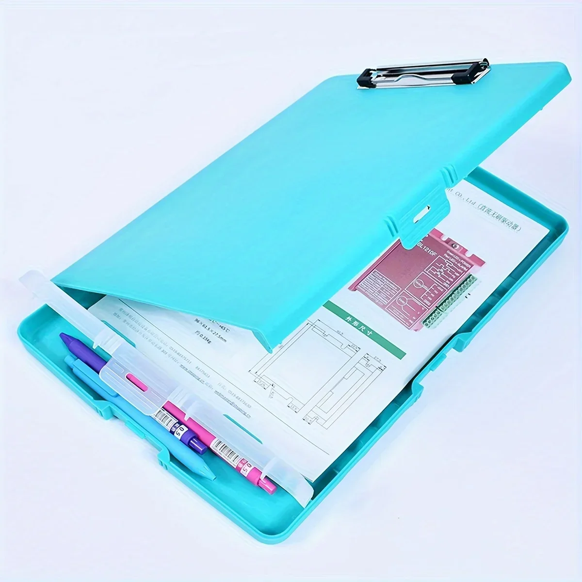 1pc - Durable document manager, office folder board, student specific test paper storage and organization board