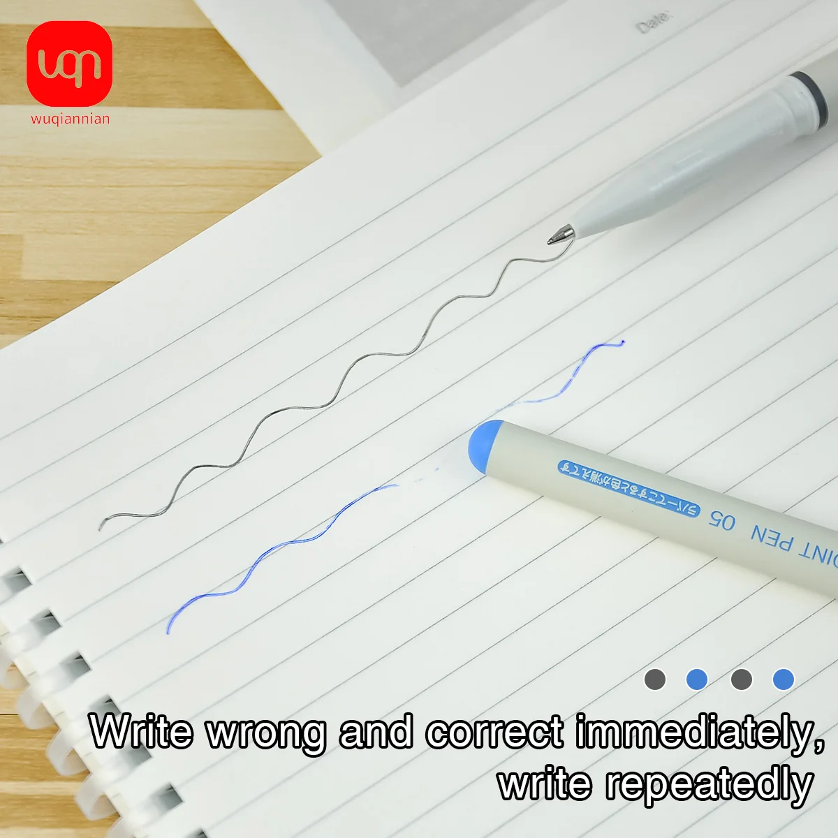 WQN Gel Ink Ballpoint ErasablePens PENS Office Accessories Kawai Gel Office Accessories Color Marker Cheap StuffCute Stationery