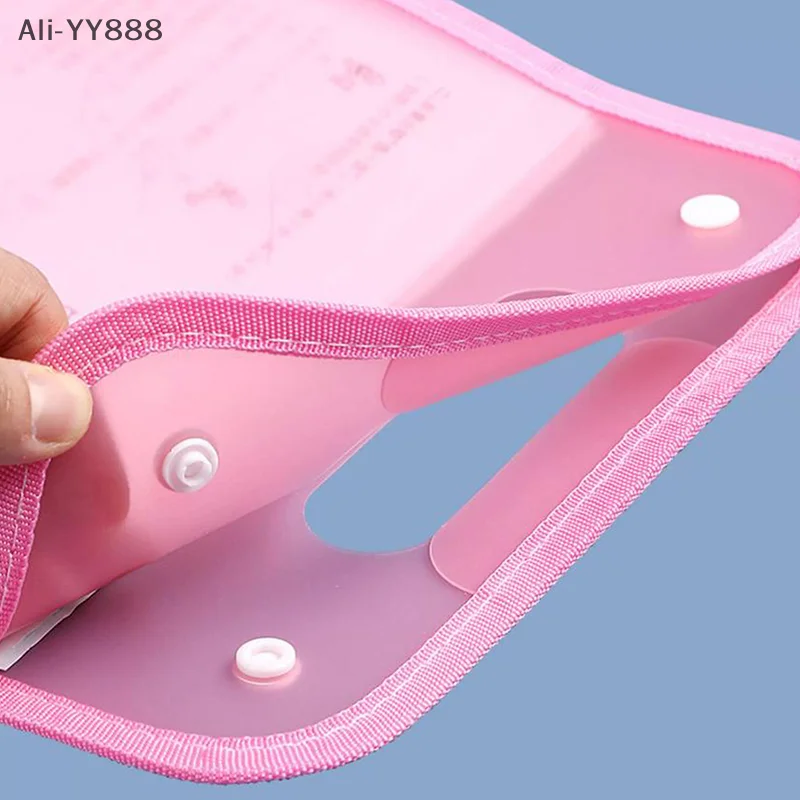 13 Pocket File Folders Portable A4 Letter Size Macaron Color Accordian Document Organizer Classroom Office Home Storage